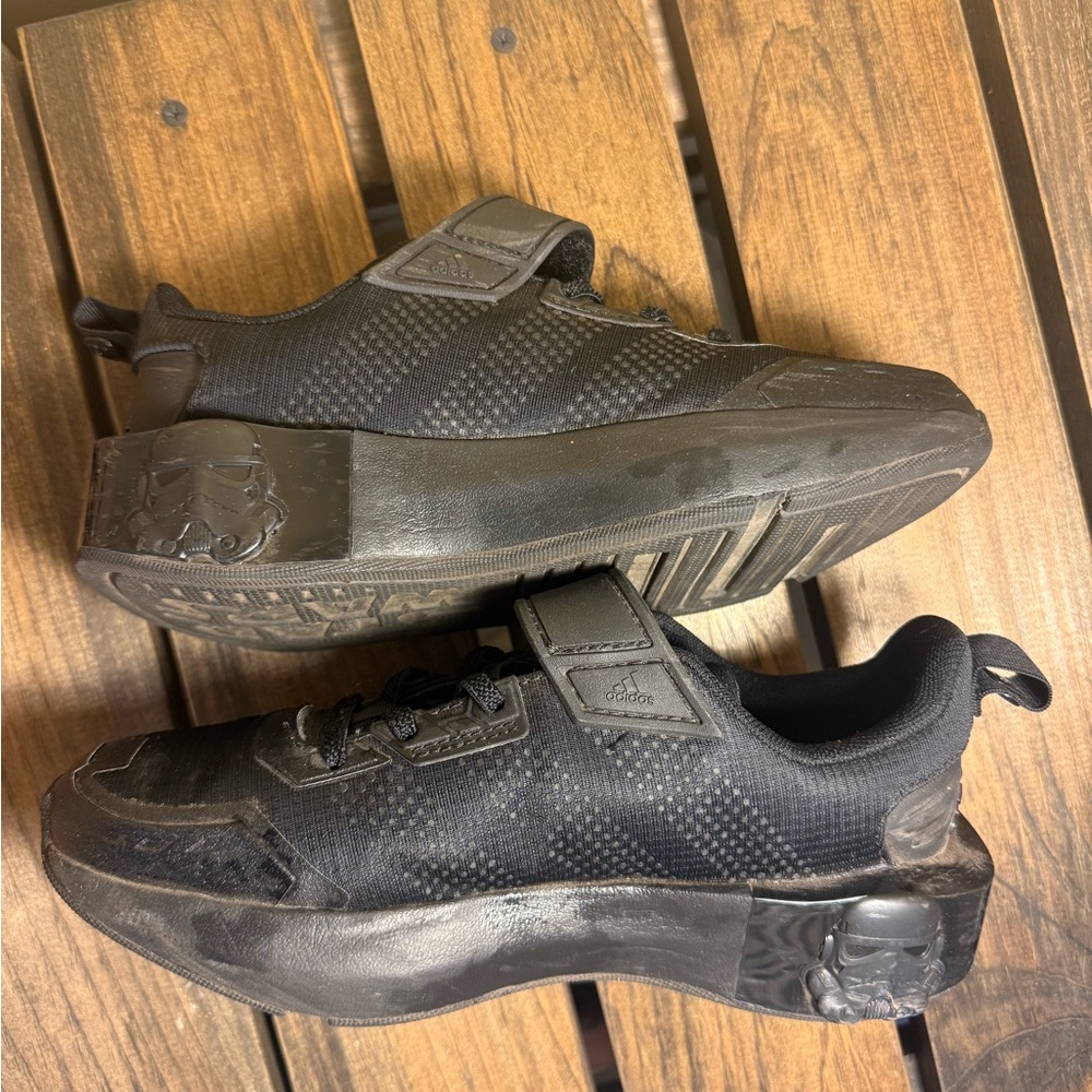 Adidas Star Wars Kids Black Shoes - Picture 5 of 7